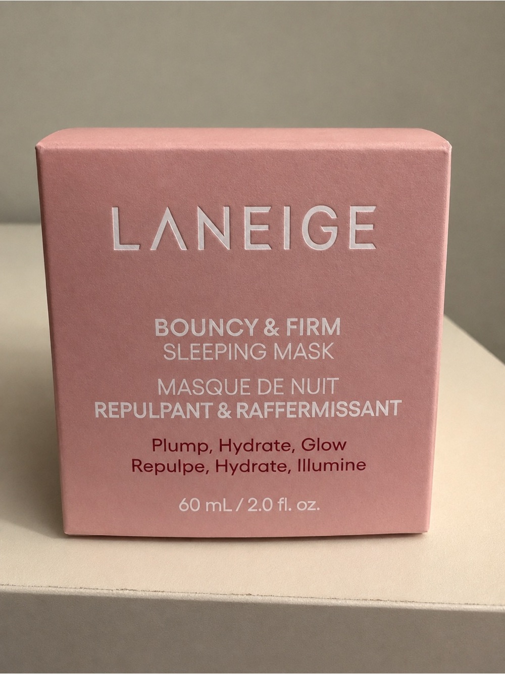 LANEIGE Pink Bouncy & Firm Sleeping Mask - 60 mL